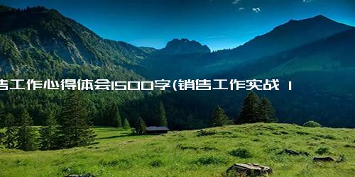 销售工作心得体会1500字(销售工作实战 1500字心得体会)